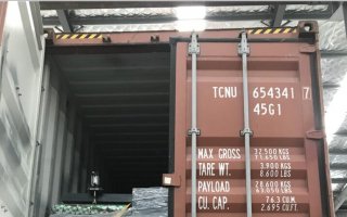 2017.7 delivery of PE monofilament production line