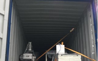 2017.10 delivery of PP PVC corrugated sheet production line